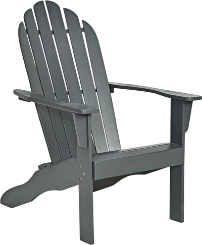 Costway Acacia Wood Outdoor Adirondack Chair Ergonomic Design 08521679 New
