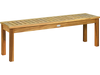 52 Inch Outdoor Acacia Wood Dining Bench Chair