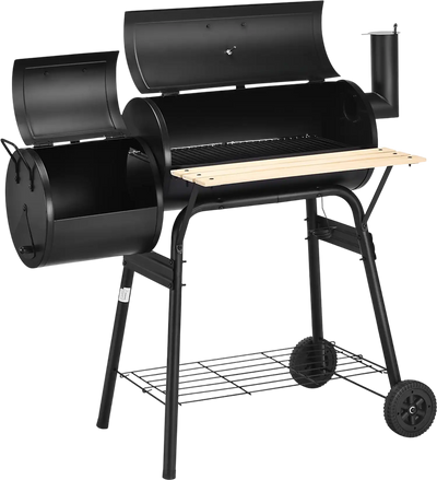 Costway Outdoor Charcoal BBQ Grill Patio Barbecue Cooker 32761504 New