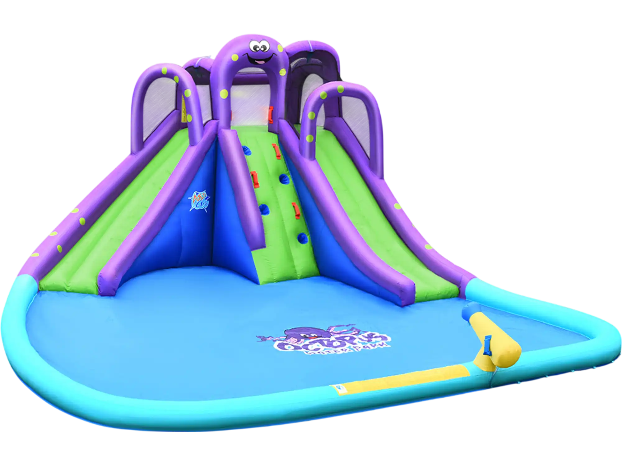 Costway Inflatable Water Park Bounce House w/ Pool & 780W Blower 54371980 New