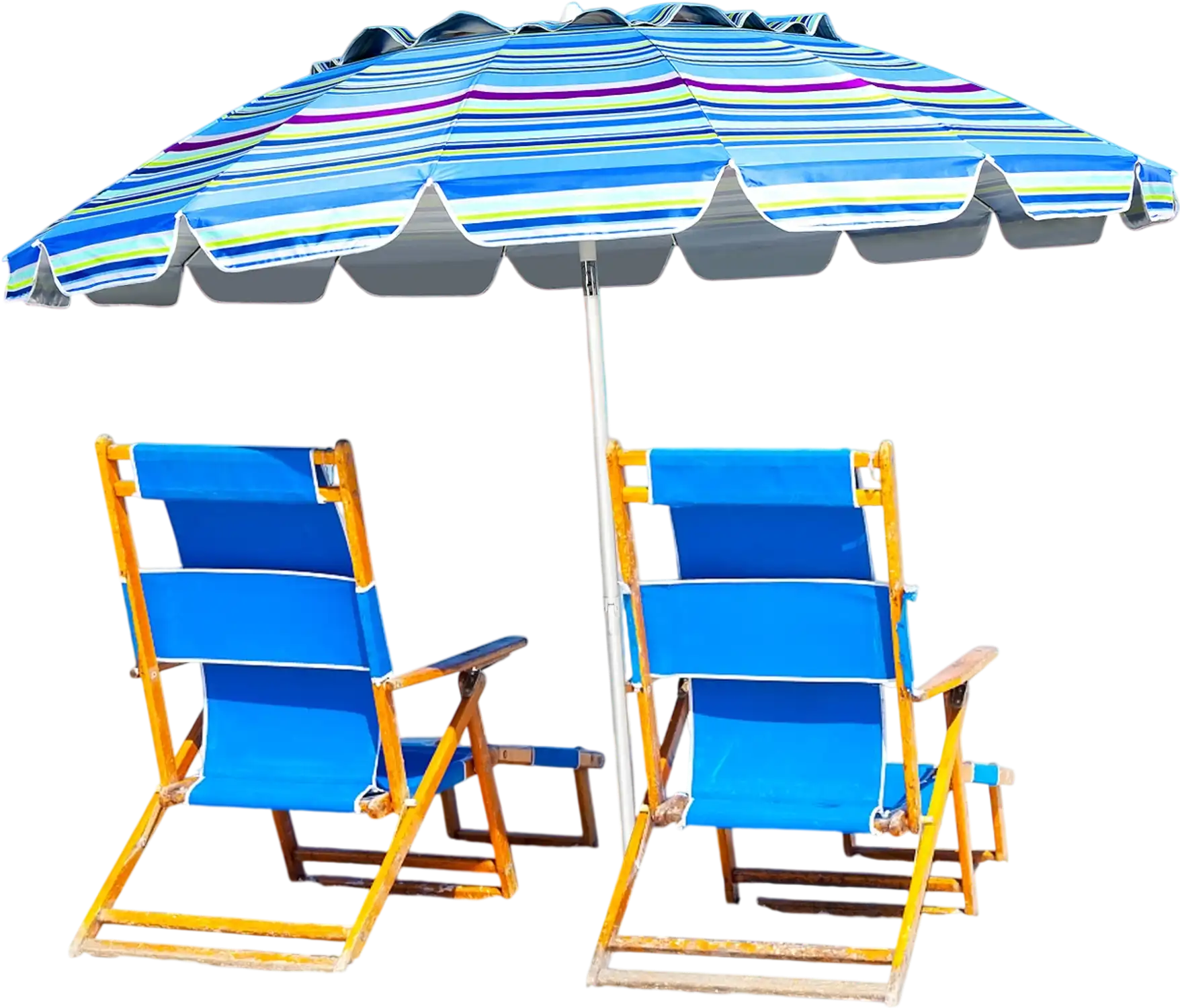 Costway 8' Portable Beach Umbrella w/ Sand Anchor Tilt Blue 85703641 New