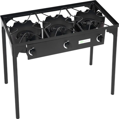 Costway Portable Propane 3 Burner Gas Cooker Grill 225000 BTU 14627305 New