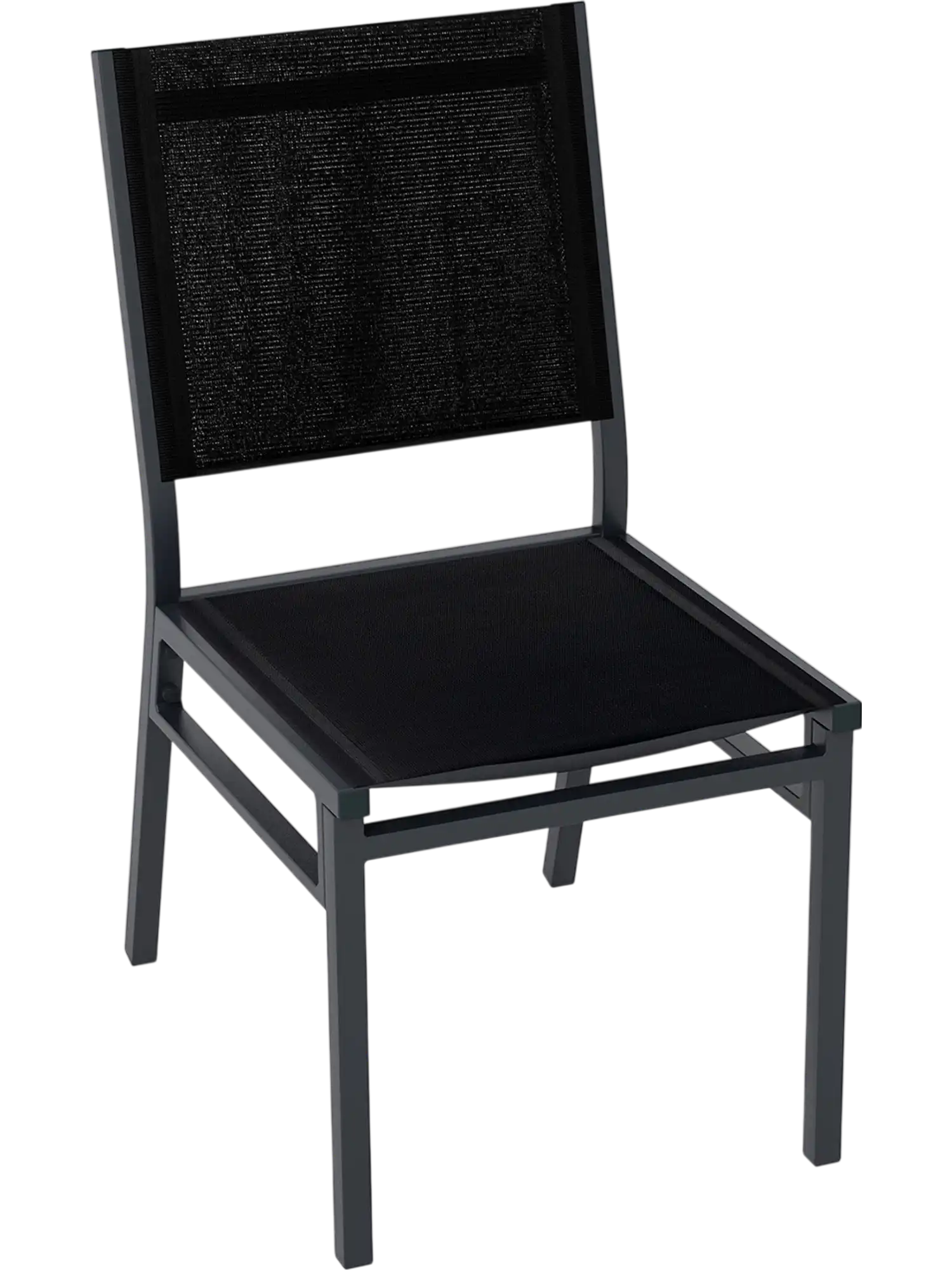 Costway Outdoor Patio Dining Chairs Breathable Seat Backrest 41923576 New