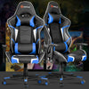 Lumbar Support  Massage Gaming Reclining Racing Chair - Gallery View 4 of 12