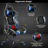 Lumbar Support  Massage Gaming Reclining Racing Chair - Gallery View 7 of 12