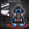 Lumbar Support  Massage Gaming Reclining Racing Chair - Gallery View 8 of 12