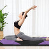 10 Feet x 4 Feet x 2 Inch Folding Exercise Mat with Hook and Loop Fasteners-Purple - Gallery View 1 of 10