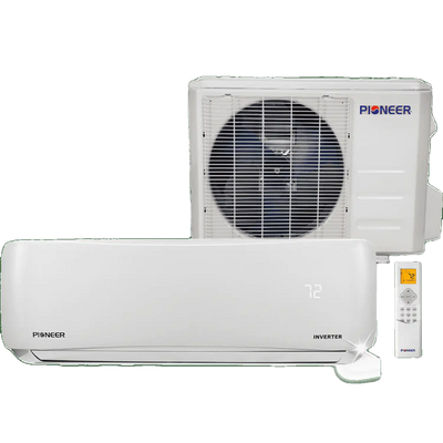 Pioneer WYS012GMFI19RL 12000 BTU 19.5 SEER 230V Ductless Mini-Split Air Conditioner Heat Pump System Full Set New