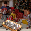 Game Room Size Football Table with LED lights and non-slip handles, perfect for immersive gameplay in various spaces.