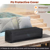 Portable mini fireplace with PU protective cover, stainless steel burner, and wind guard for outdoor warmth and.