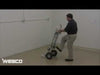 Wesco 220000 Spartan Jr Aluminum Hand Truck 2-in-1 Convertible with Pneumatic Wheels New