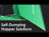 Valley Craft Hydraulic Powered Self-Dumping Hopper 2 Cu Yd 2,000 Lb Capacity F89141 New