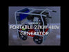 Makinex 23000W/24100W Generator 120V/480V Dual Phase Gas Vanguard Engine Electric Start New