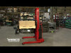 Wesco 261074 Powered Lift Electric Platform Stacker 1500 lb. Load with 24" x 24" Platform and 60" Lift Height New