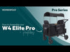 WonderFold W4 Elite Pro Stroller Wagon Push/Pull 4-Passenger Quad Stroller New
