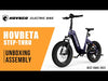 Hovsco HovBeta Foldable Fat Tire Electric Bicycle 7 Speed 20" 750W Motor 28 MPH 60 Mile Range 48V 15Ah Lithium Battery New