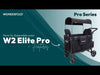 WonderFold Baby W2 Elite Pro Double Stroller Wagon Multi-Function Folding with Removable Canopy and Seats New
