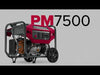 Generac/Powermate PM7500 Generator 6000W/7500W Gas New