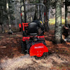 3-Point PTO Stump Grinder with 34 Carbide Teeth (PTO Shaft Included with Slip Clutch),  for 15-45HP Tractor,  SG24