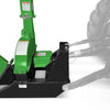 3 Point PTO Wood Chipper Attachment For Tractors Up To 45HP (PTO Shaft Included),  BX42S