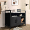 Hidden Cat Washroom with Double Doors and Scratch Cardboard - Gallery View 1 of 10