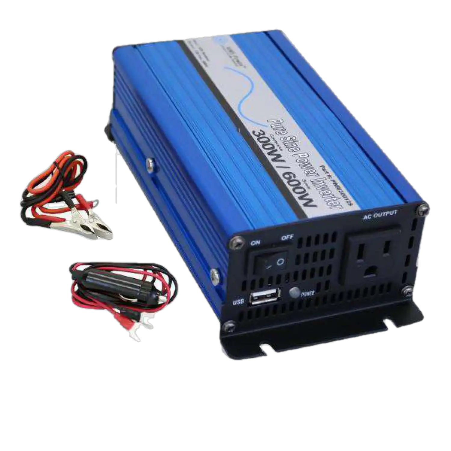 Aims Power PWRI30024S 300 Watt Pure Sine Inverter New