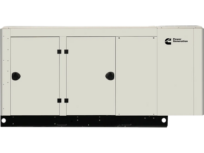 Cummins RS60 60kW Standby Generator Dual Fuel Propane Natural Gas Liquid Cooled 3 Phase 277/480V CARB A054F833 New