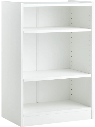 Costway 3-Tier Bookcase Open Display Rack w/ Adjustable Shelves 72853914 New