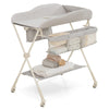 Baby Diaper Changing Table with Water Basin Wheel-Gray - Gallery View 1 of 10