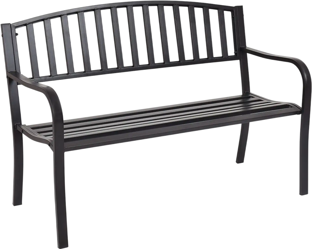 50 Inch Patio Garden Bench Loveseats for Outdoor