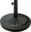 31.5 lbs Market Heavy-Duty Outdoor Stand Bronze Umbrella Base