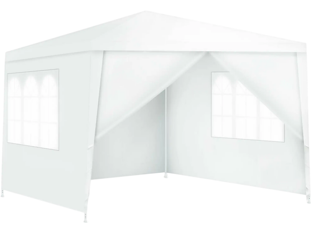 10 x 10 Feet Outdoor Side Walls Canopy Tent with 4 Removable Sidewalls