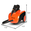 Heavy duty household steam cleaner with 1500W power, 1.5L tank, and 18 accessories for versatile cleaning.