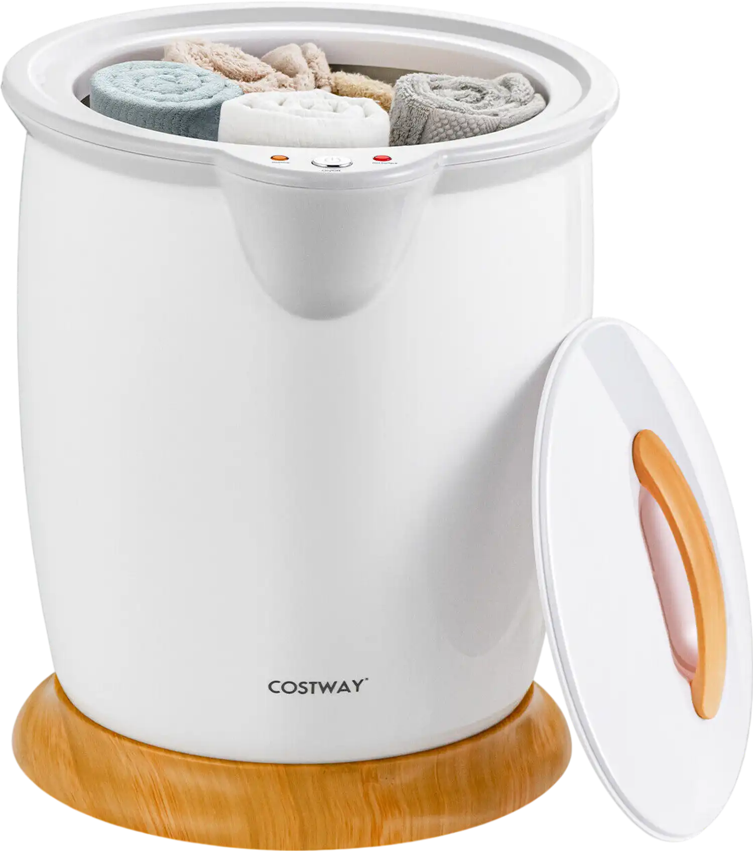Costway Bathroom Towel Warmer Bucket Fragrance Holder Auto Shut 28049631 New