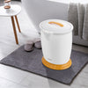 Bathroom Towel Warmer Bucket with Fragrance Holder and Auto Shut-White - Gallery View 1 of 10