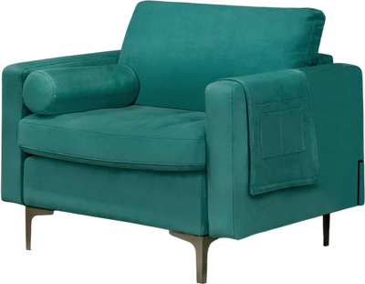 Costway Modular 1-Seat Sectional Sofa Accent Chair w/ USB Socket 38514972 New