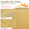 Durable PVC cover for 32-inch propane fire pit table, waterproof and wear-resistant, protects from dust and rain.