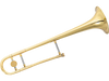 B Flat Trombone Golden Brass with Mouthpiece