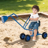Sand Digger for Kids with 2-Handed Controls and Flexible Shovel-Blue - Gallery View 1 of 10