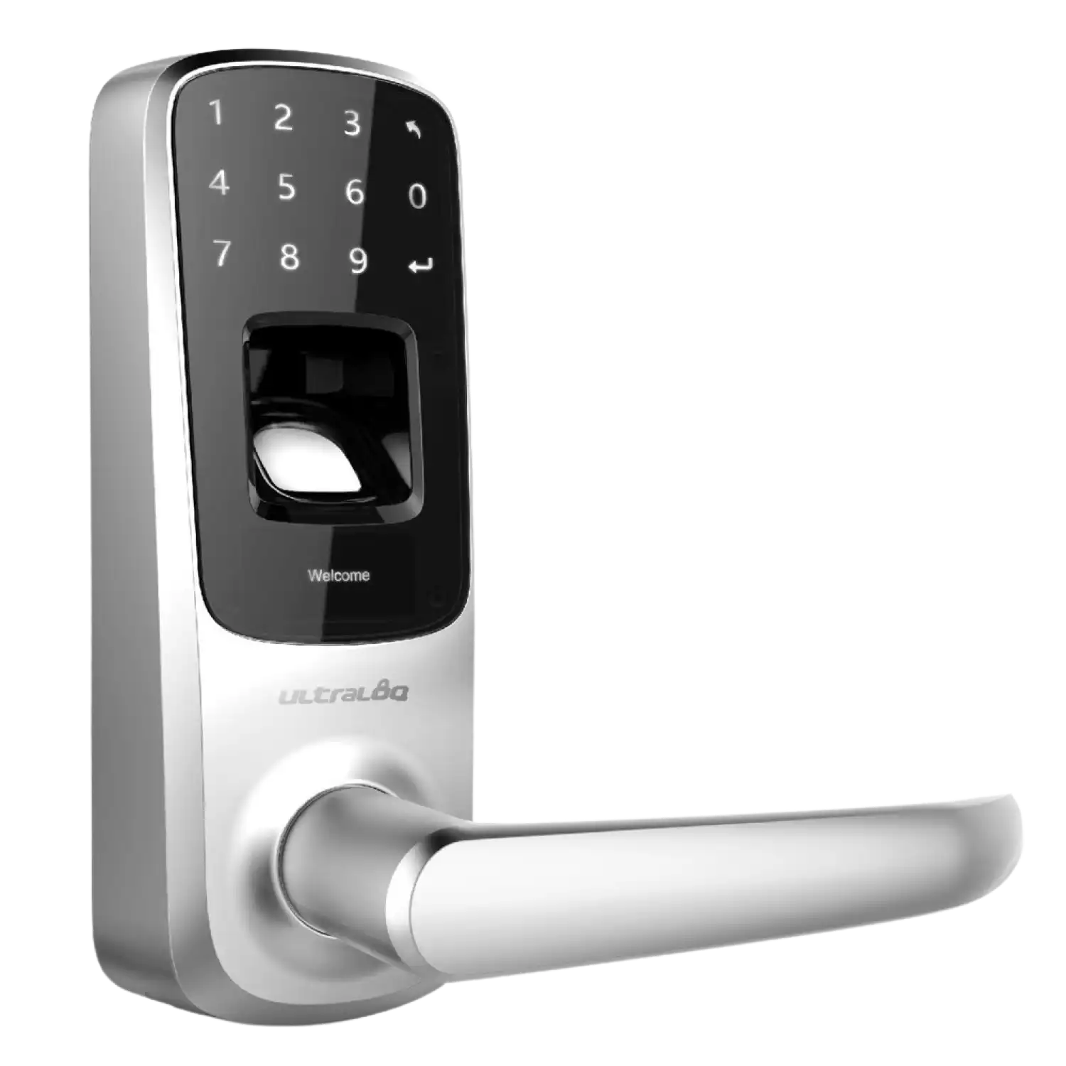 U-Tec UL3 BT (2nd Gen) Smart Lever Lock Satin Nickel New