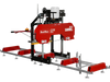 26" Portable Sawmill,  459cc 15HP E-Start Gasoline Engine,  20" Board  Width,  13' Track Length ,  SM-26