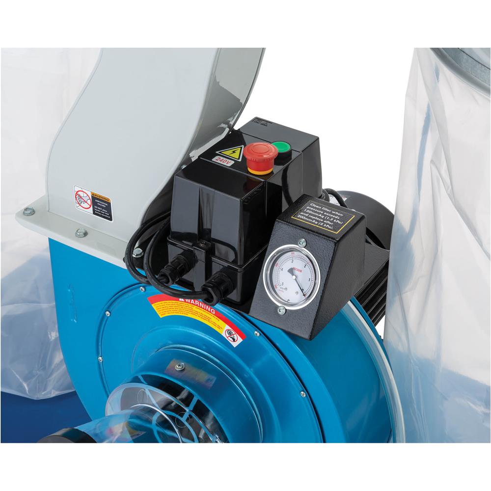 South Bend SB1101 - 3 HP Double Canister Dust Collector