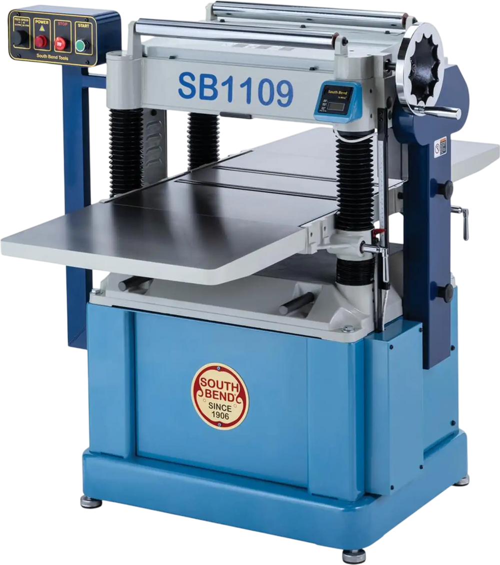South Bend SB1109 - 20" Variable-Speed Planer with Helical Cutterhead