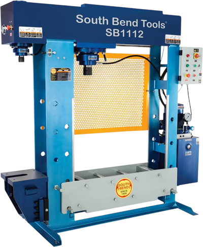 South Bend SB1112 Hydraulic Press Dual-Station HC-60T/24T New