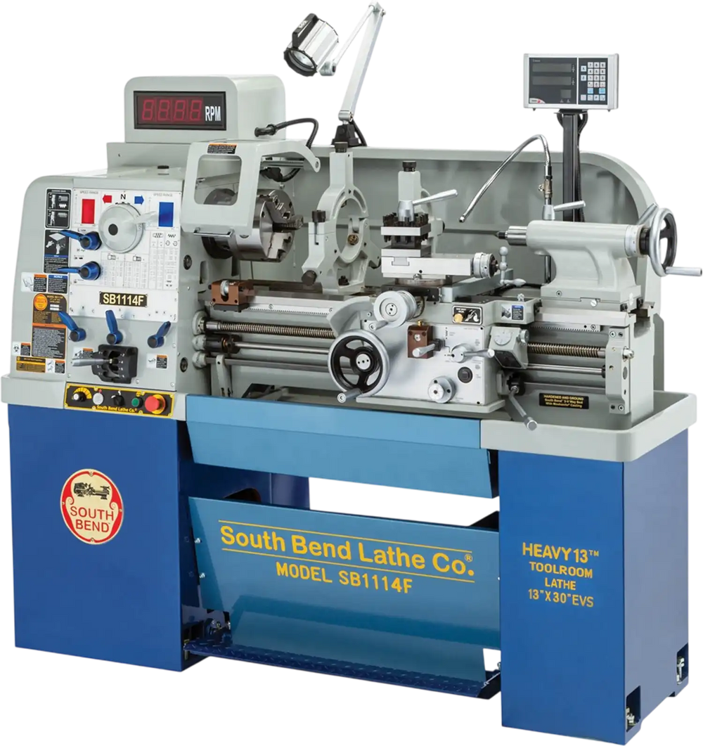 South Bend SB1114F - 13" x 30" EVS Lathe with DRO