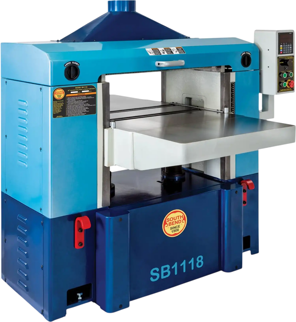 South Bend SB1118 - 25" Planer with Helical Cutterhead
