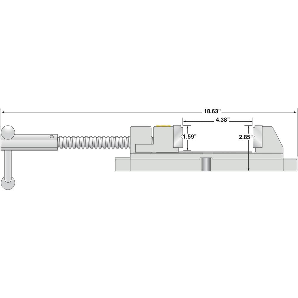 South Bend SB1215 - 4" Precision Drill Press Vise