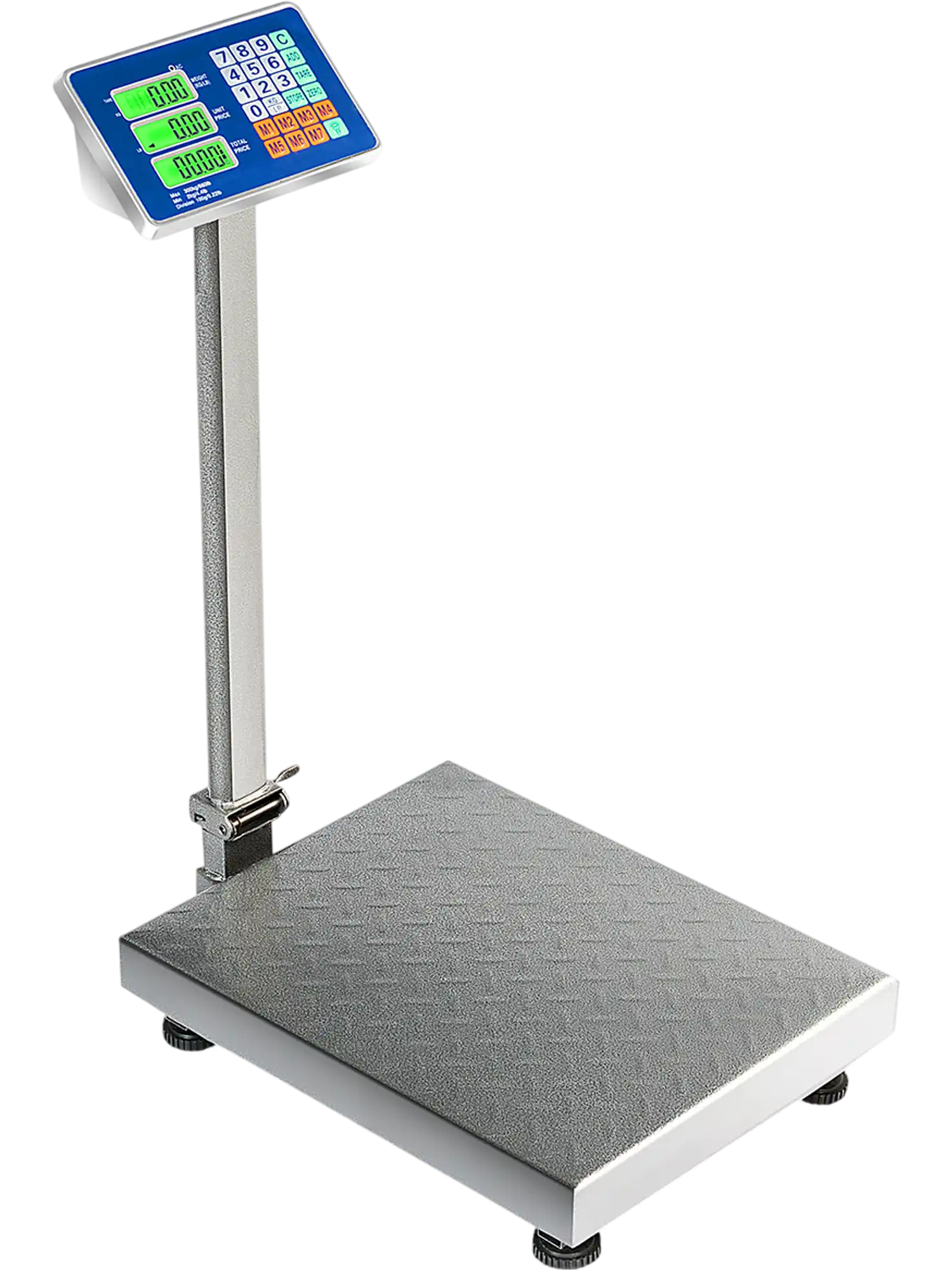 Costway 660 lbs Digital Folding Platform Floor Scale 38549271 New