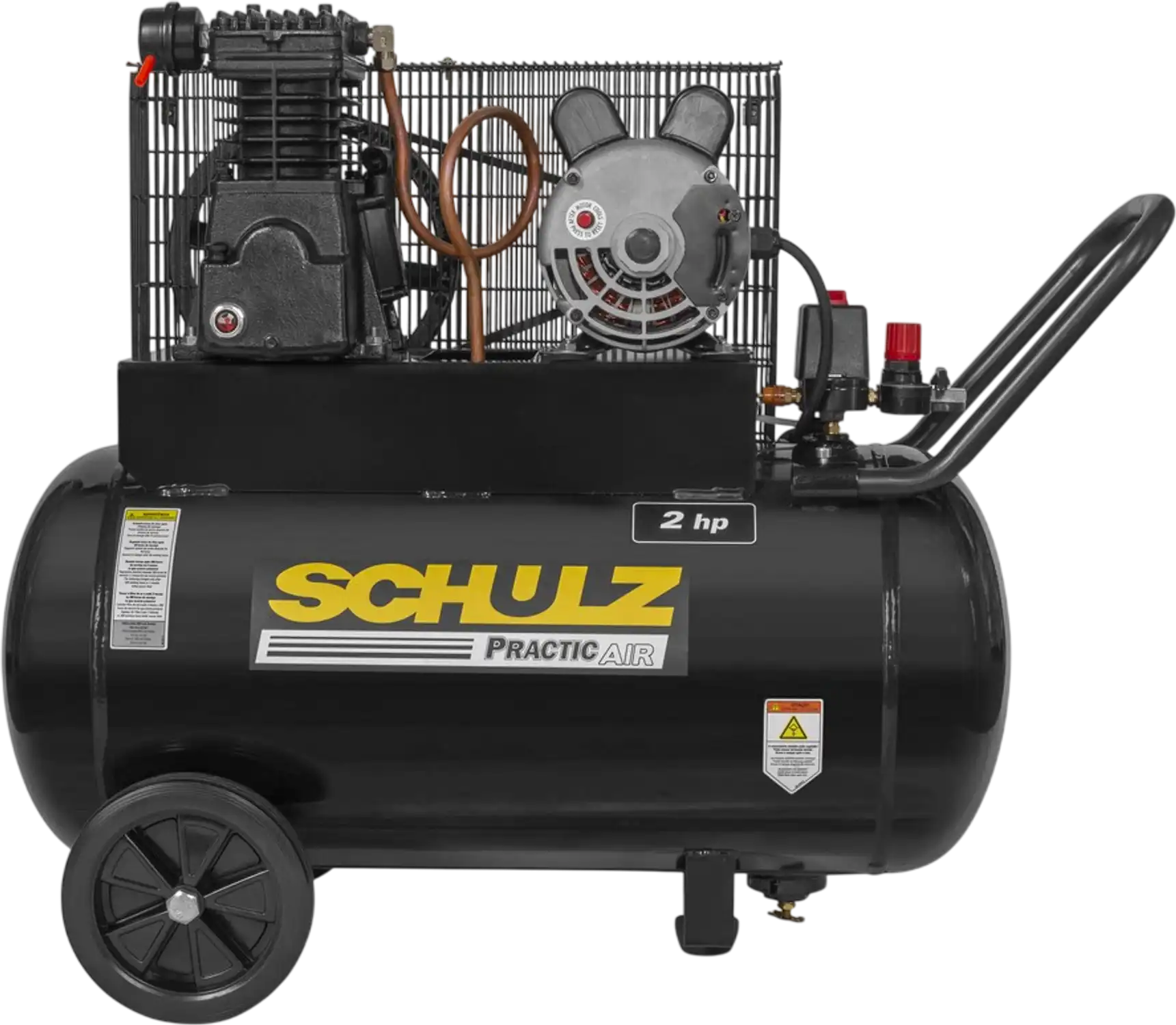 Schulz Practic Air Compressor 2 HP 20 gal. Single Stage 115V 1-Phase 10 CFM 145 PSI 220HL10X-1 New
