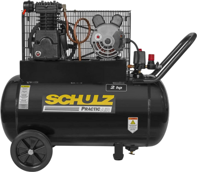 Schulz Practic Air Compressor 2 HP 20 gal. Single Stage 115V 1-Phase 10 CFM 145 PSI 220HL10X-1 New